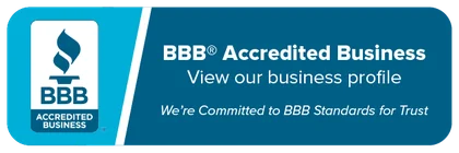 BBB Accredited Business – view our profile
